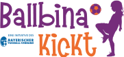 Logo Ballbina kickt