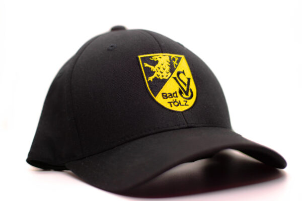 Basecap schwarz/gelb