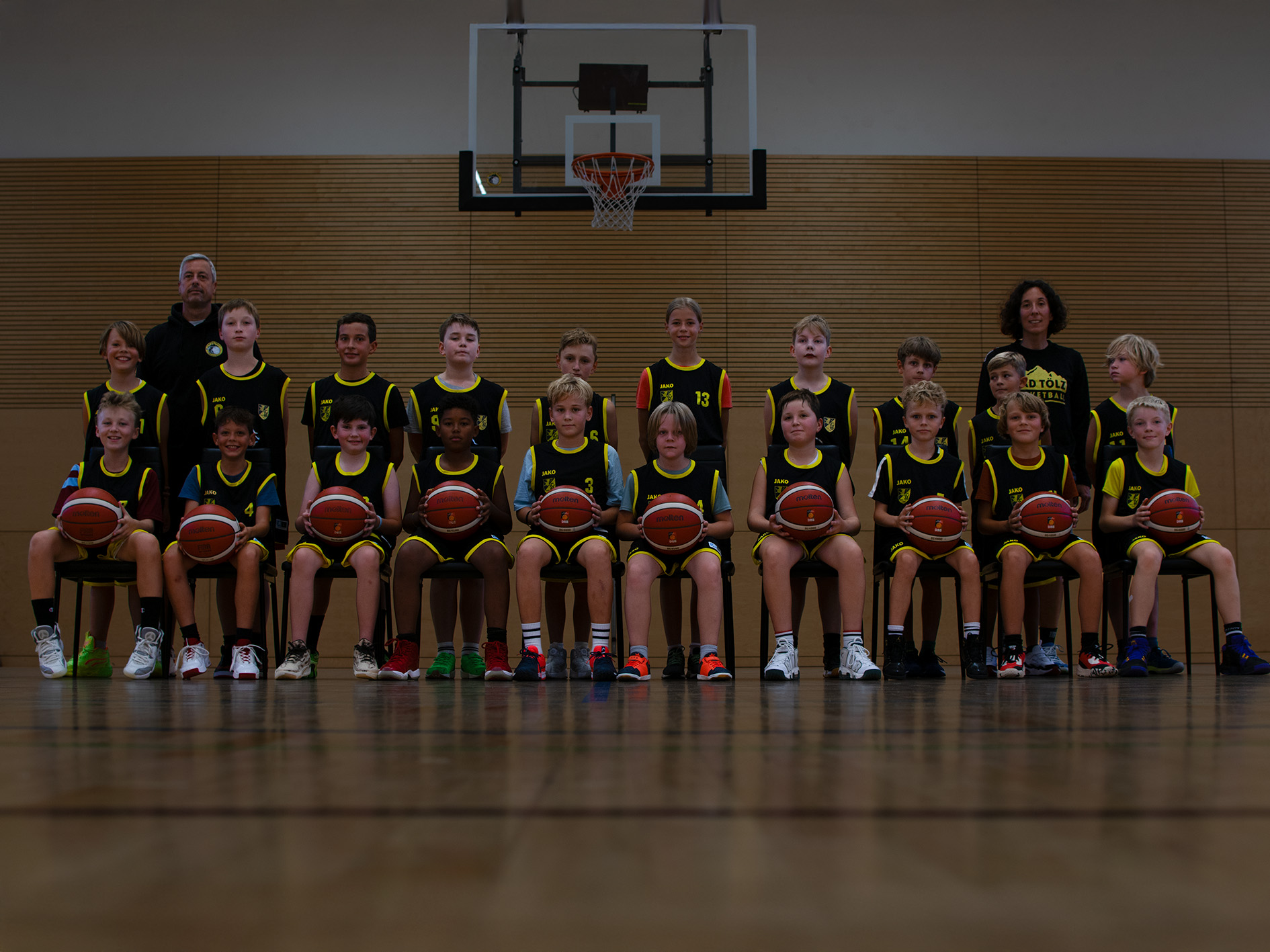 Teamfoto u12 (Stand: 2025)