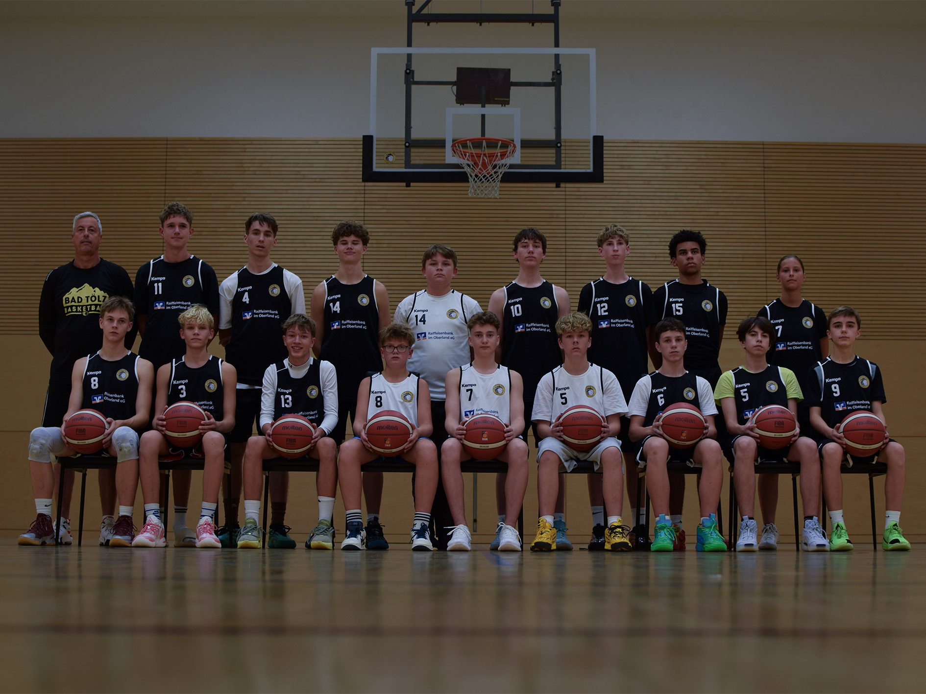 Teamfoto u16 (Stand: 2025)