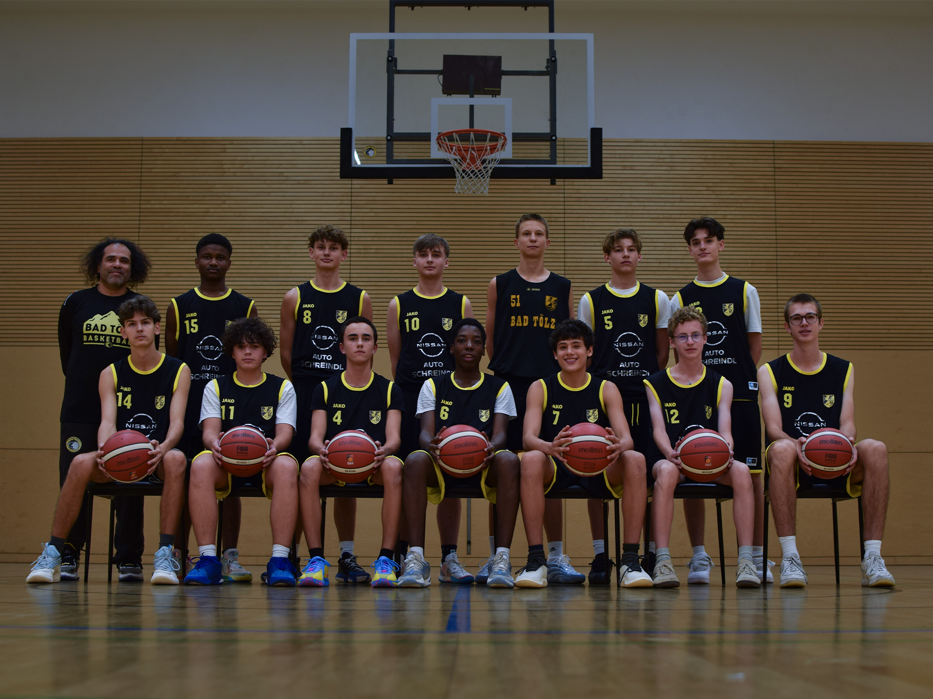 Teamfoto u18 (Stand: 2025)